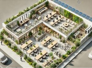 Modern Office with Eco Friendly Concept - Interior Design Project