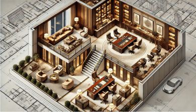 Modern Office with Eco Friendly Concept - Interior Design Project - Image 2