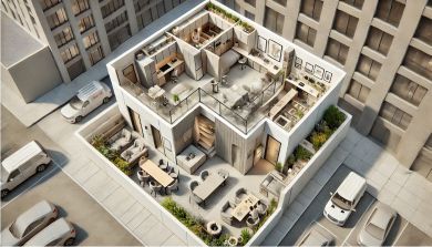 Modern Office with Eco Friendly Concept - Interior Design Project - Image 4